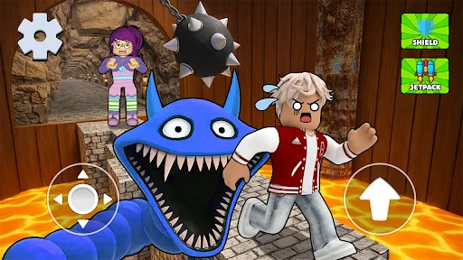 Скриншот 7 — Prison Parkour: Worm Race