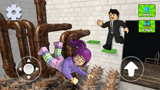 Скриншот 8 — Prison Parkour: Worm Race