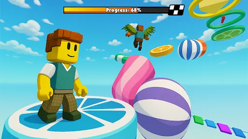 Скриншот 3 — Prison Blox: Obby 3D Parkour