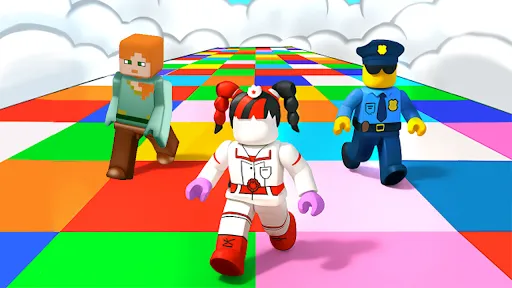 Скриншот 4 — Prison Blox: Obby 3D Parkour