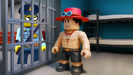 Скриншот 7 — Prison Blox: Obby 3D Parkour