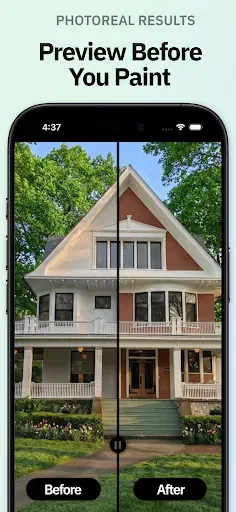 Скриншот 1 — Repaint House Paint Visualizer
