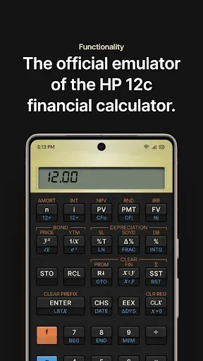 Скриншот 1 — HP 12c Financial Calculator