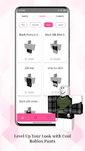 Скриншот 2 — Clothes Skin Tool For Roblox