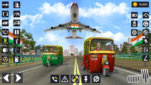 Скриншот 1 — TukTuk Rickshaw Wala Auto Game
