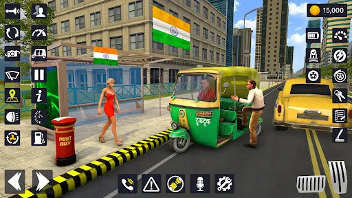 Скриншот 2 — TukTuk Rickshaw Wala Auto Game