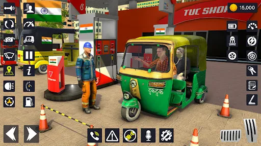 Скриншот 3 — TukTuk Rickshaw Wala Auto Game