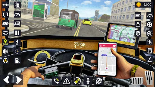 Скриншот 6 — TukTuk Rickshaw Wala Auto Game