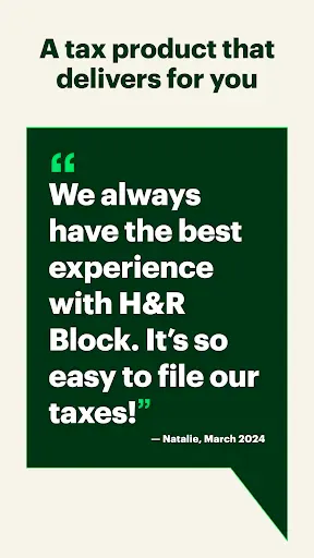 Скриншот 6 — H&R Block Tax Prep: File Taxes