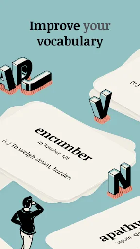 Скриншот 1 — Vocabulary - Learn words daily