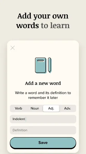 Скриншот 5 — Vocabulary - Learn words daily