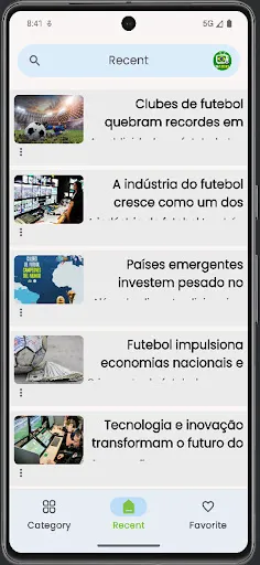 Скриншот 3 — Futebol Brasil Brasileiro