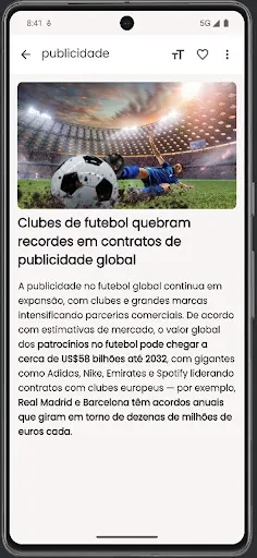 Скриншот 8 — Futebol Brasil Brasileiro