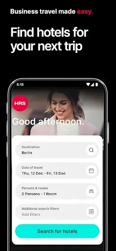 Скриншот 1 — HRS: Find and book hotels