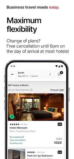Скриншот 2 — HRS: Find and book hotels