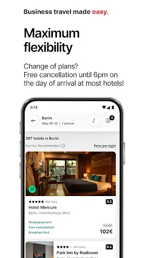 Скриншот 6 — HRS: Find and book hotels