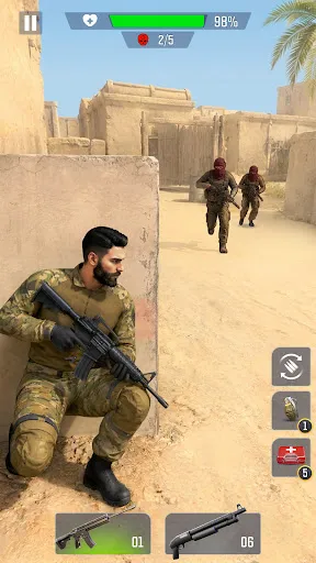 Скриншот 1 — Combat Ops: Gun Shooting Games