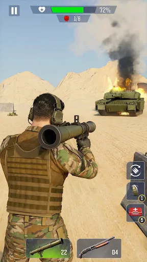 Скриншот 3 — Combat Ops: Gun Shooting Games