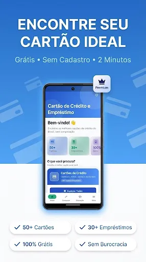 Скриншот 1 — Cartão de Crédito e Empréstimo