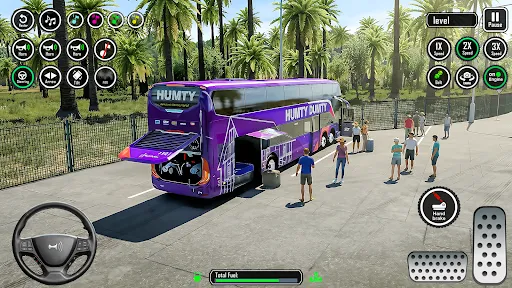 Скриншот 3 — Open World City Bus Driving 3d