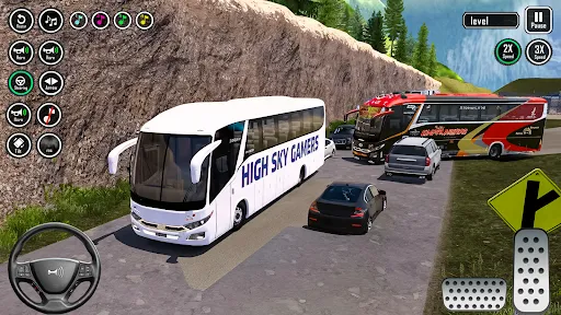 Скриншот 5 — Open World City Bus Driving 3d