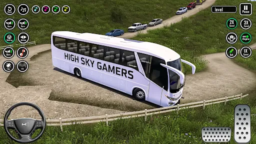Скриншот 6 — Open World City Bus Driving 3d