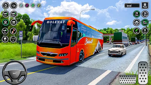 Скриншот 8 — Open World City Bus Driving 3d