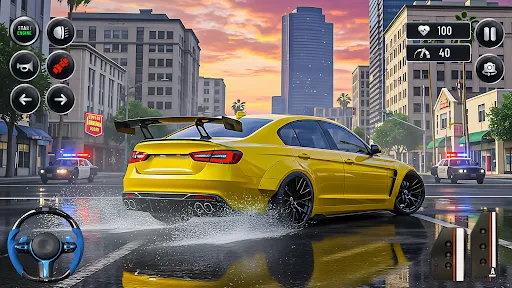 Скриншот 1 — US City Car Driving Game 2026