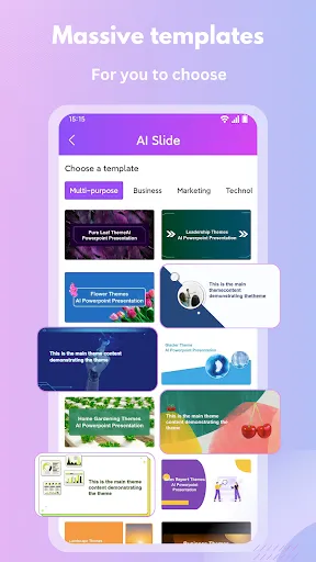 Скриншот 2 — Smallppt: AI Slides