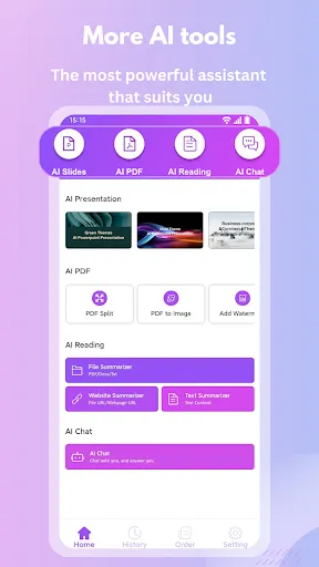Скриншот 4 — Smallppt: AI Slides