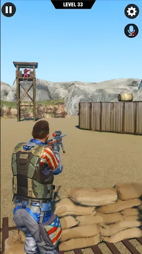 Скриншот 1 — Silent Shooter: Sniper Game