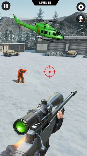 Скриншот 3 — Silent Shooter: Sniper Game