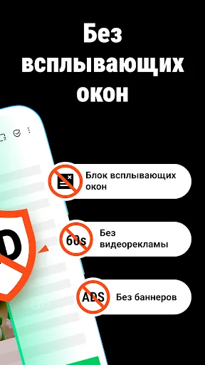 Скриншот 3 — FABshield:Блок рекламы браузер