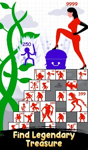 Скриншот 5 — Stick Hero: Tower Defense