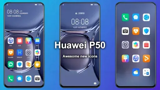 Скриншот 4 — Huawei P50 Launcher and Themes