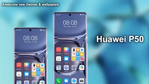 Скриншот 6 — Huawei P50 Launcher and Themes