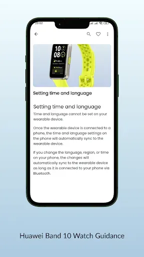 Скриншот 3 — Huawei Band 10 Watch Guidance
