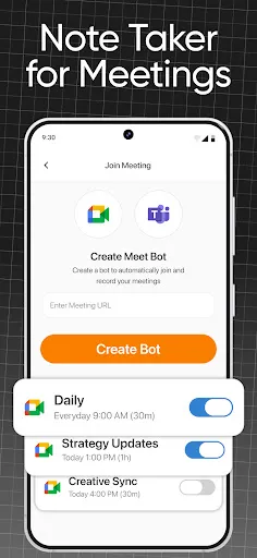 Скриншот 3 — Note AI: Smart Note Taker