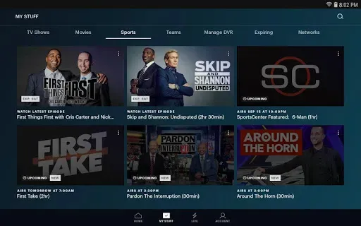 Скриншот 2 — Hulu for Android TV