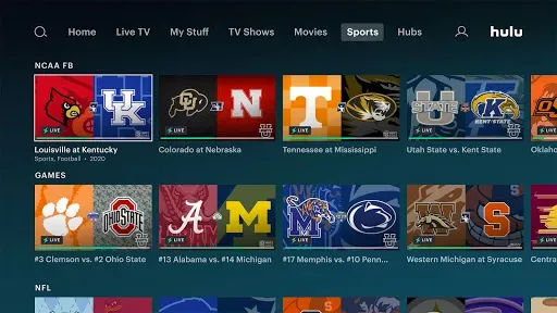 Скриншот 7 — Hulu for Android TV