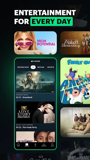Скриншот 1 — Hulu: Stream TV shows & movies