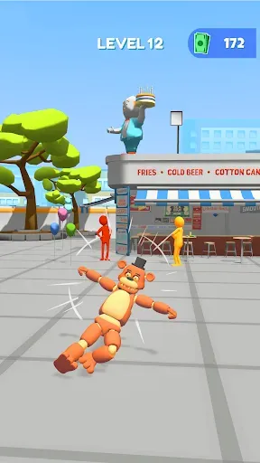 Скриншот 1 — Human Ragdoll Shooter