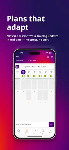 Скриншот 2 — HumanGO: AI Training Planner