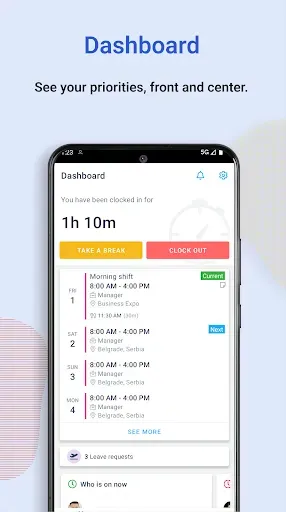 Скриншот 1 — Humanity Schedule by TCP