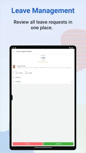 Скриншот 8 — Humanity Schedule by TCP