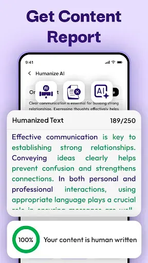 Скриншот 3 — Undetectable AI Text Humanizer