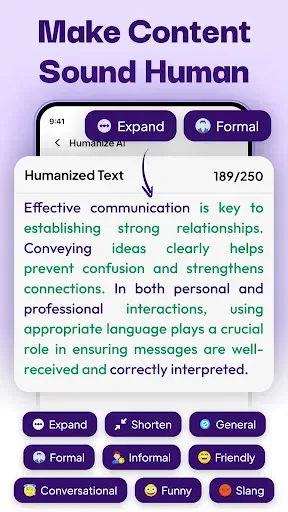 Скриншот 5 — Undetectable AI Text Humanizer