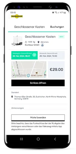 Скриншот 5 — Humbaur Rent 24/7