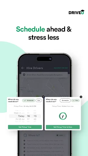 Скриншот 5 — DriveU: Hire Driver for Car