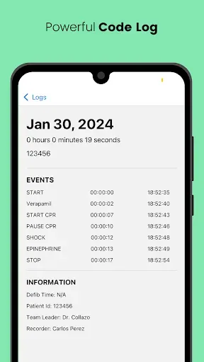 Скриншот 6 — Code Runner Pro: CPR Timer